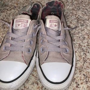 CONVERSE SIZE 6 SLIP ONS
